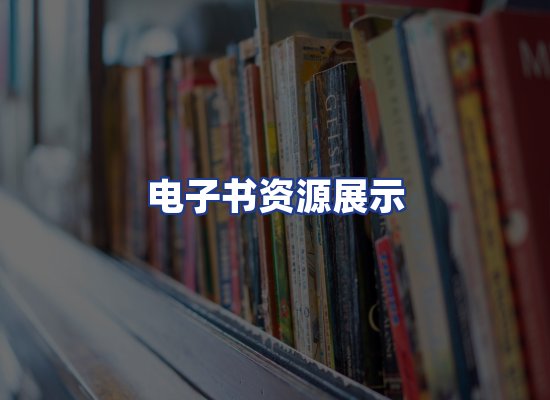 电子书资源展示
